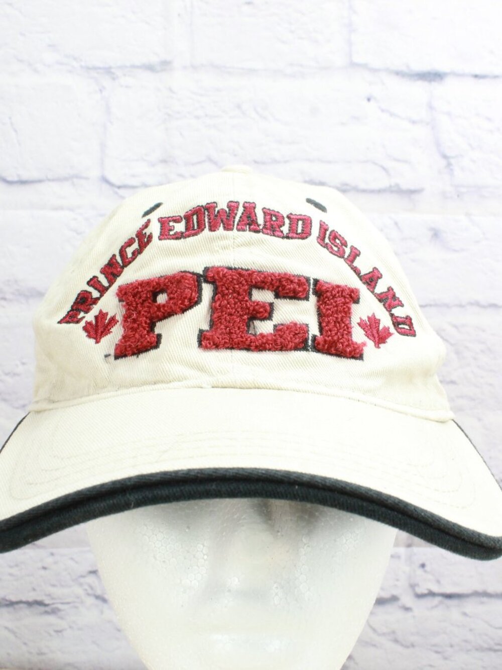 Tall Ships Trading Co Prince Edward Island PEI Canada Baseball Hat Cap Tan